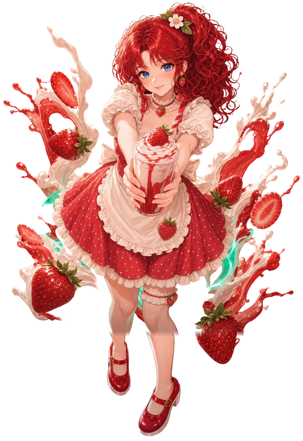 STRAWBIE, strawberries & cream
